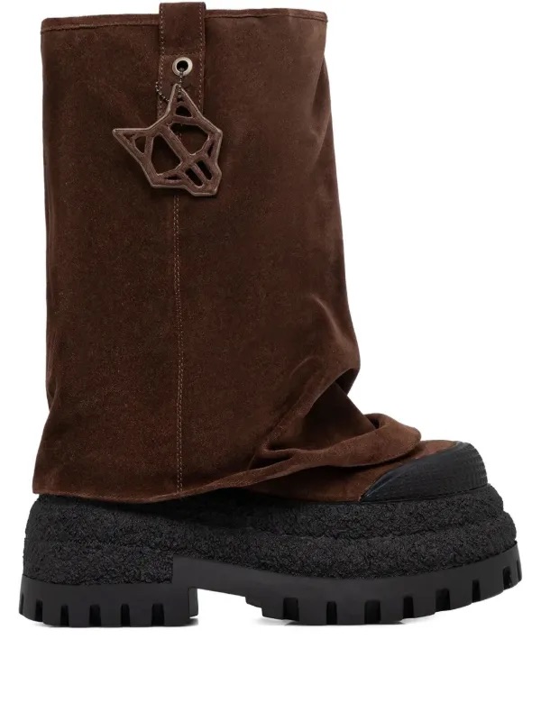 Naked Wolfe Disturb Boots Size 8